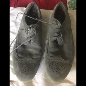 Grey suede Rockport sneakers size 13